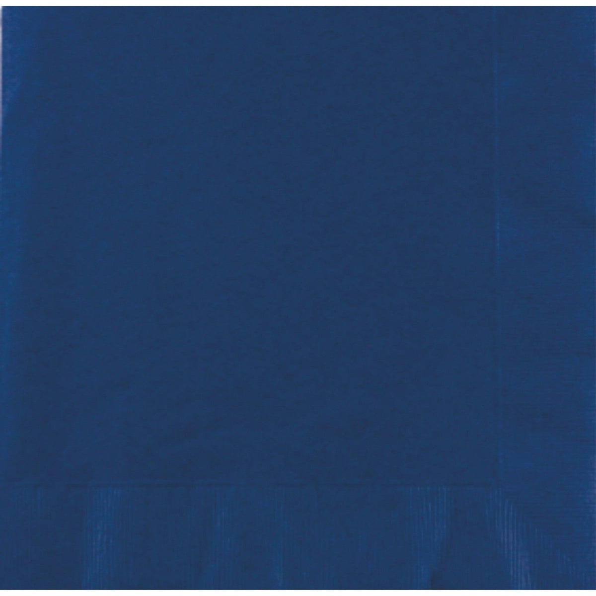 Custom Premium 3-Ply Paper Dinner Napkins - Navy Blue - Pick On Us, LLC