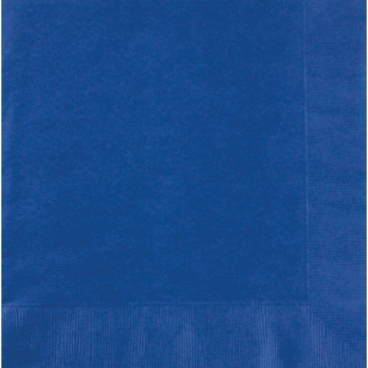 Custom Premium 3-Ply Paper Dinner Napkins - Royal Blue - Pick On Us, LLC