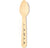 Mini Custom Tasting Spoon - 4 inch - Pick On Us, LLC