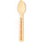 Mini Custom Tasting Spoon - 4 inch - Pick On Us, LLC