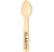 Mini Custom Tasting Spoon - 4 inch - Pick On Us, LLC