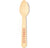 Mini Custom Tasting Spoon - 4 inch - Pick On Us, LLC