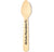 Mini Custom Tasting Spoon - 4 inch - Pick On Us, LLC