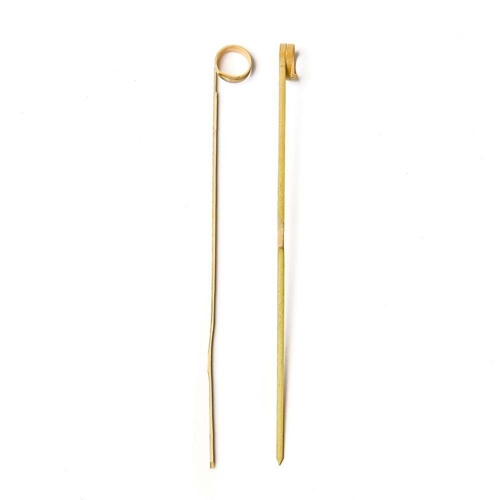 12 Inch Bamboo Loop Skewers - Pick On Us, LLC