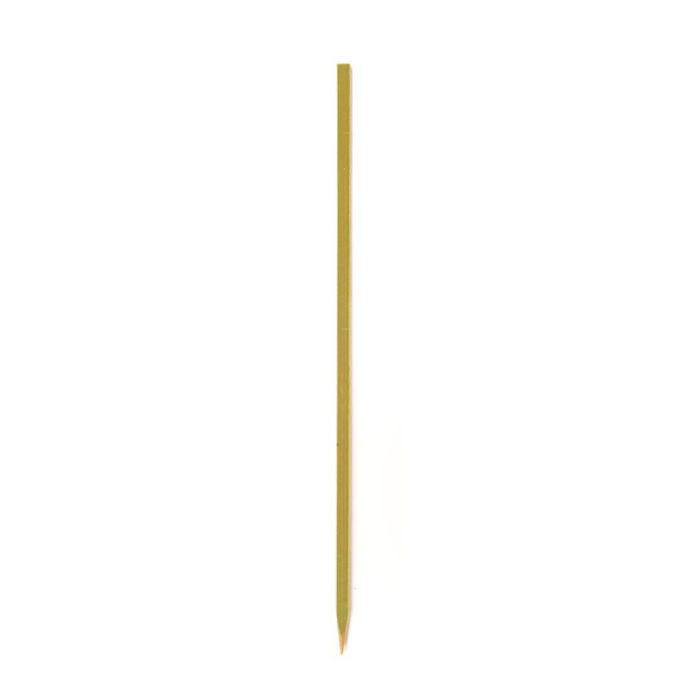 12 inch Flat Bamboo Skewer - Pick On Us, LLC