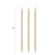 2.5 Inch Double Pointed Bamboo Toothpicks - Pick On Us, LLC