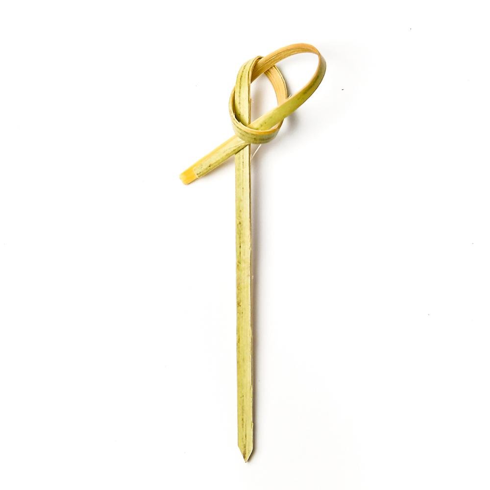 2.5 Inch Knotted Bamboo Pick - Pick On Us, LLC