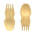 3.5 inch Bamboo Spork - Pick On Us, LLC