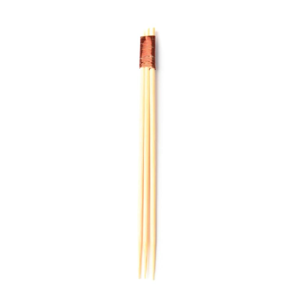 3.5 Inch Bamboo Trident Pick - Pick On Us, LLC