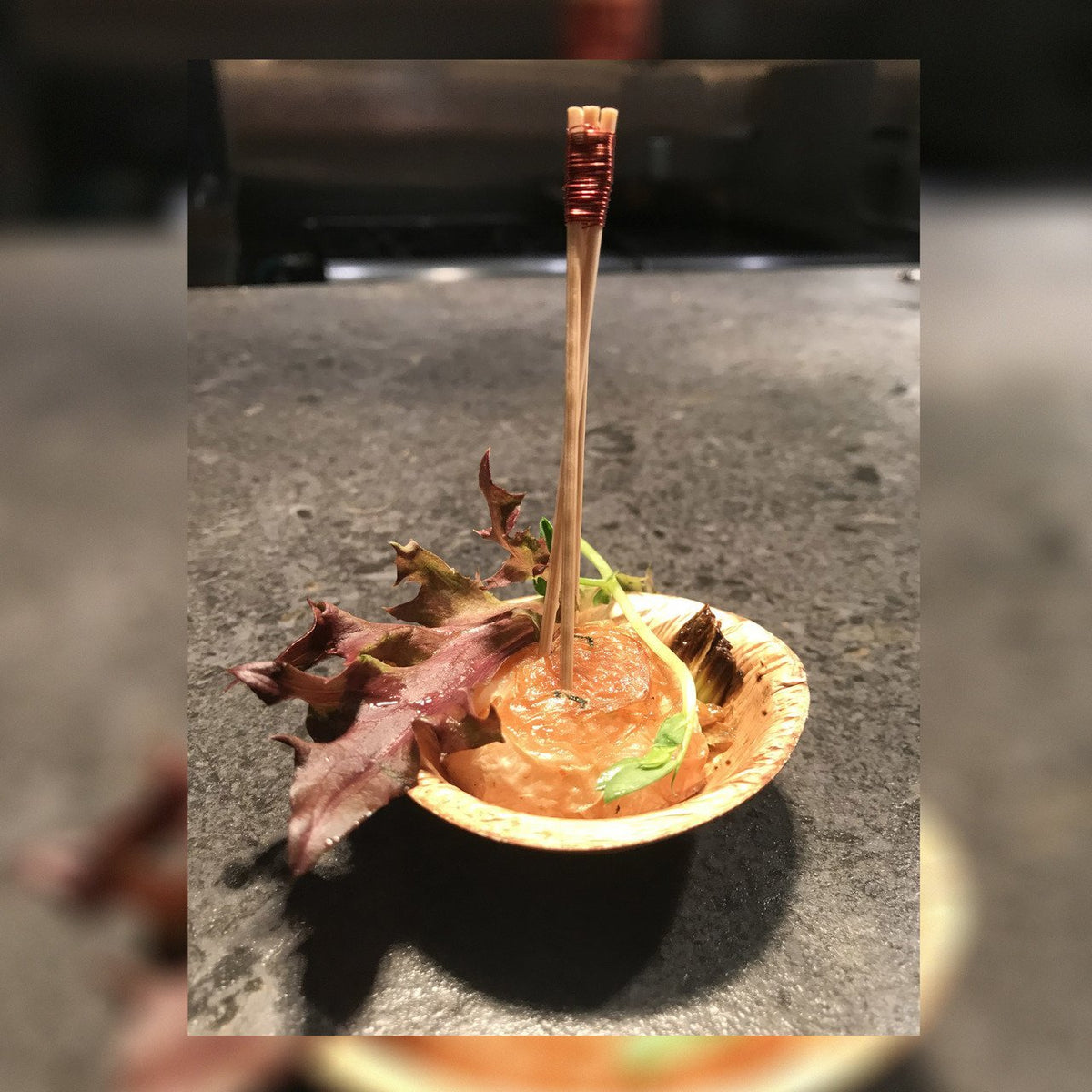 3.5 Inch Bamboo Trident Pick - Pick On Us, LLC