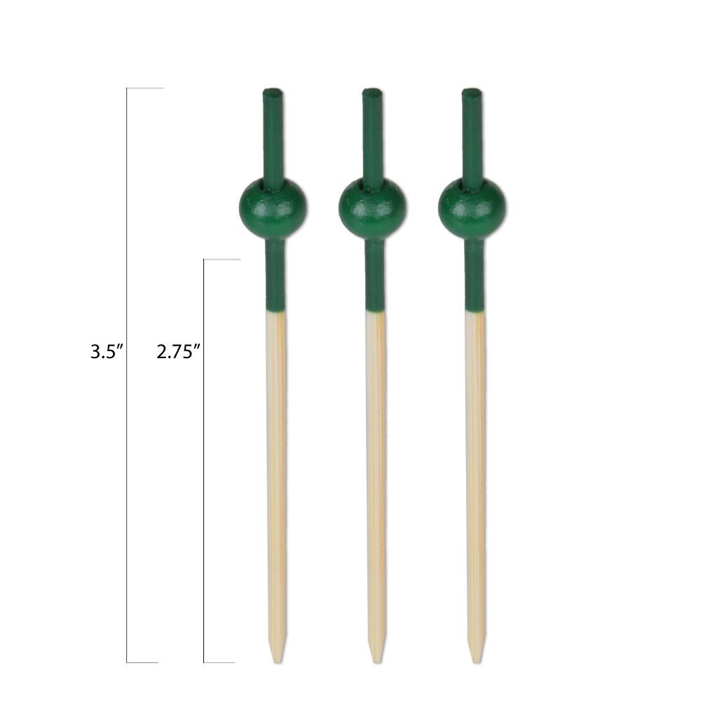 3.5 inch Colorful Beaded Picks - Pick On Us, LLC