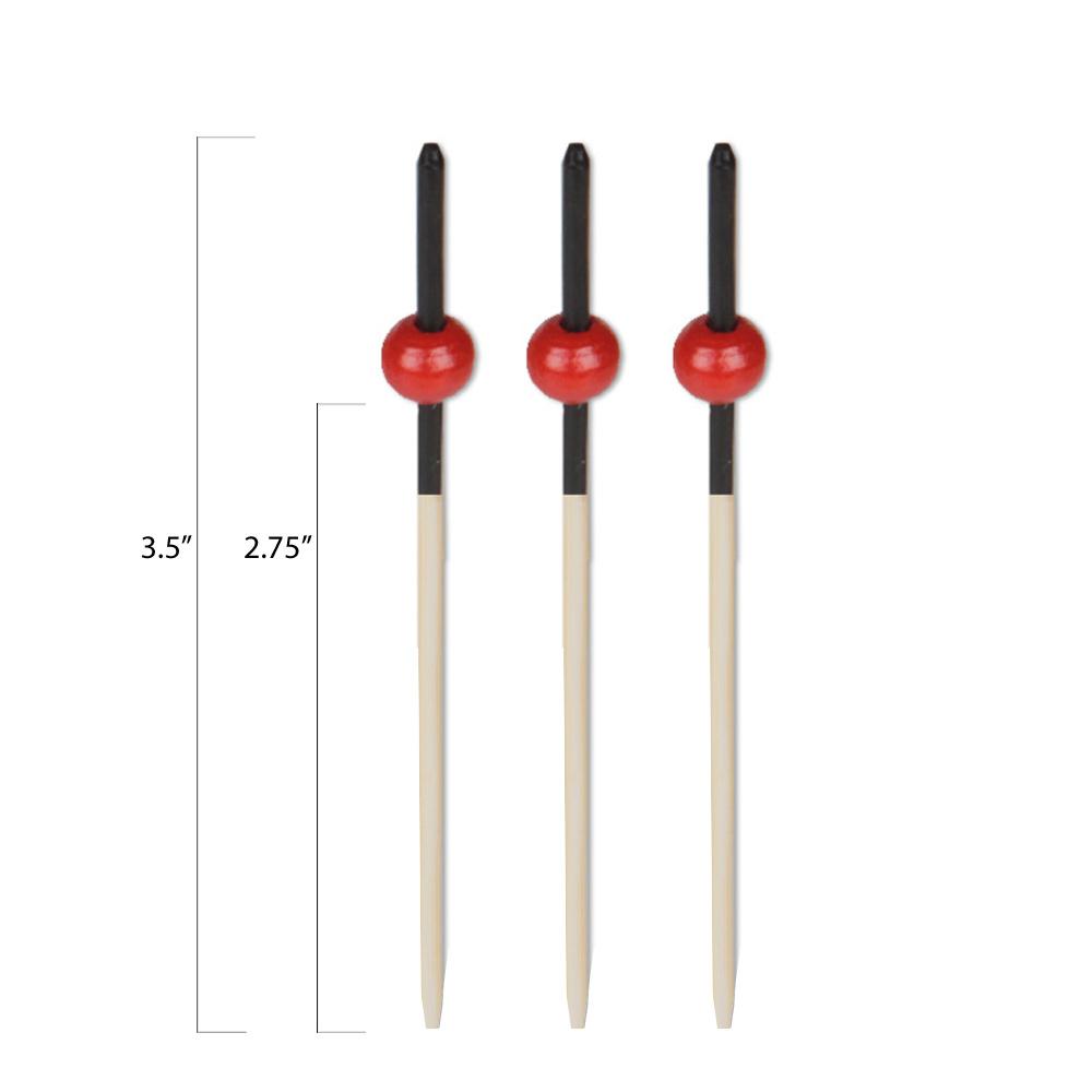 3.5 inch Colorful Beaded Picks - Pick On Us, LLC