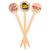 4 inch Bulk Custom Toothpicks - Round Top - Color Printing - Pick On Us, LLC