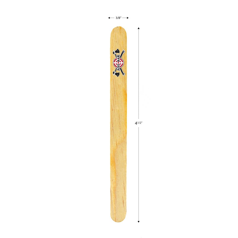 4.5 inch Custom Popsicle Sticks