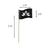 4.75" Bulk Custom Toothpick Flags - Medium Wavy - 1.75" x 1.25" - Pick On Us, LLC