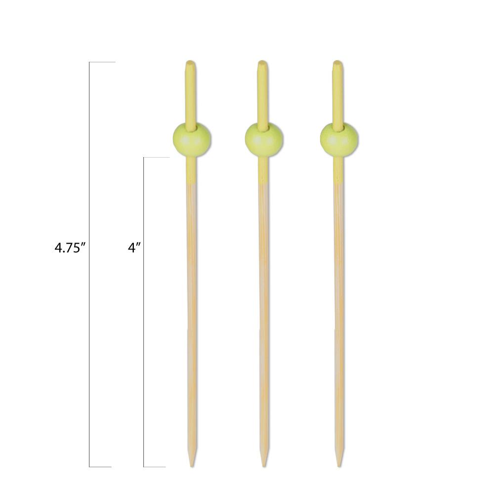 4.75 inch Colorful Beaded Picks - Pick On Us, LLC