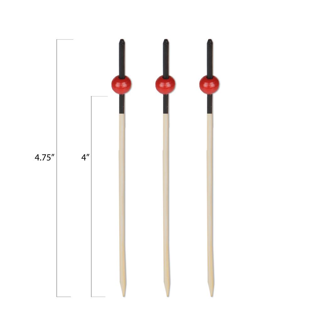 4.75 inch Colorful Beaded Picks - Pick On Us, LLC