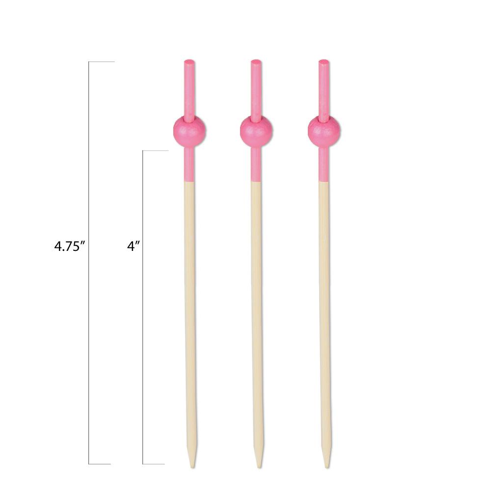 4.75 inch Colorful Beaded Picks - Pick On Us, LLC
