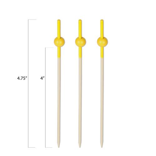 4.75 inch Colorful Beaded Picks - Pick On Us, LLC