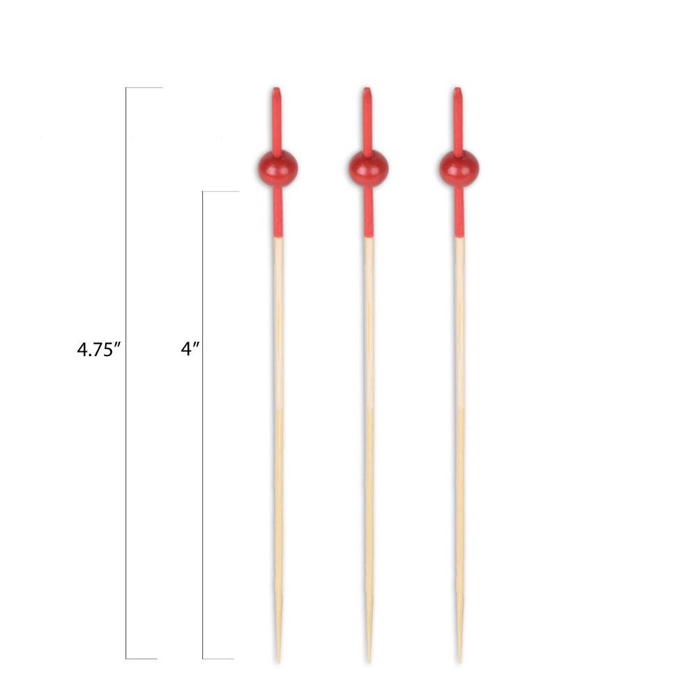 4.75 inch Colorful Beaded Picks - Pick On Us, LLC