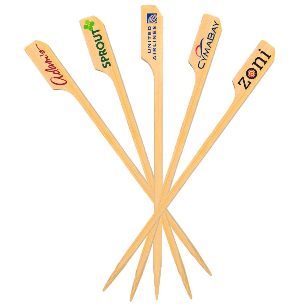 Toor Pick 4.75″ Custom Toothpicks | Bulk Color Printed Boat Oar Picks – Pick On ...