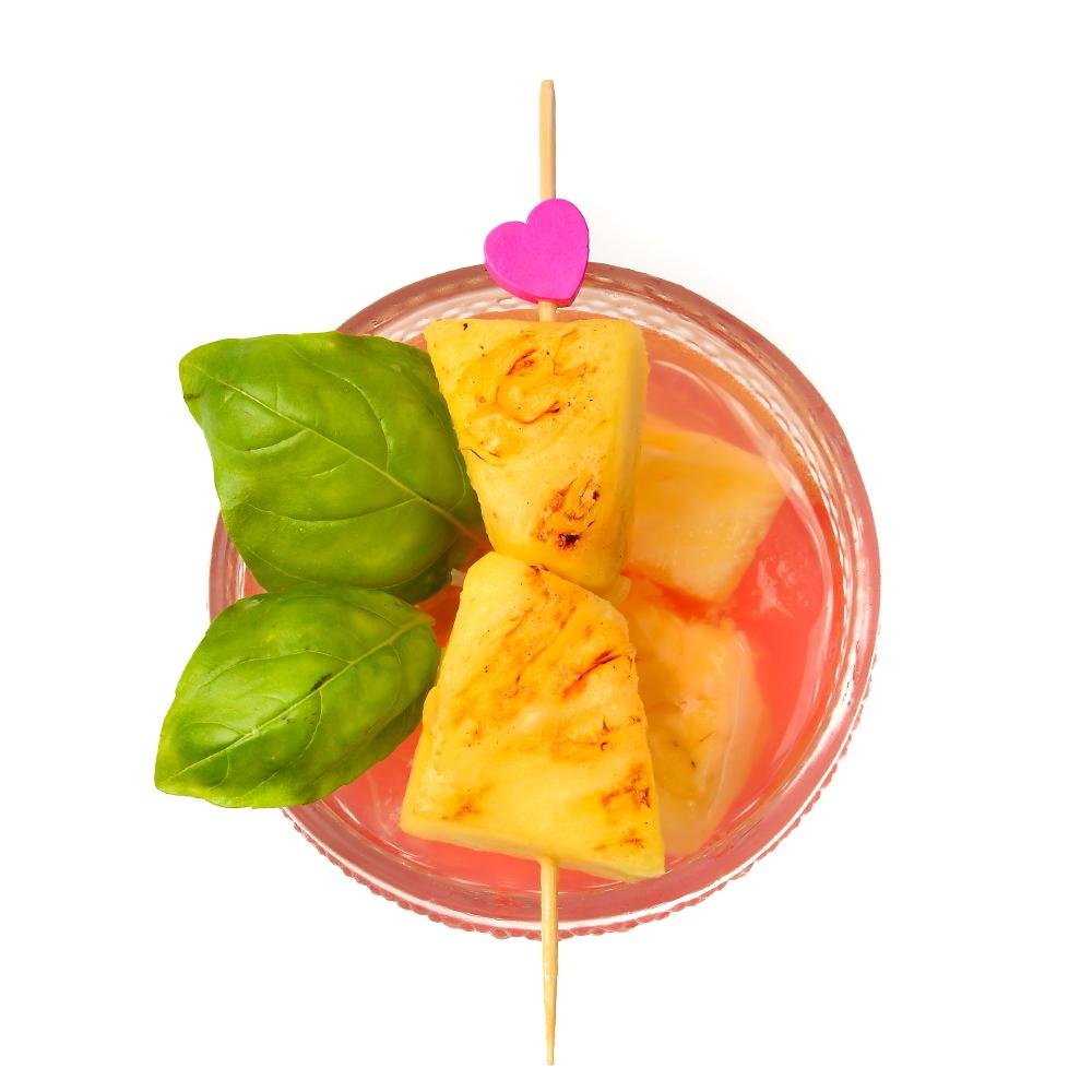 4.75 Inch Pink Heart Toothpicks - Pick On Us, LLC