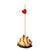 4.75 Inch Red Heart Toothpicks - Pick On Us, LLC