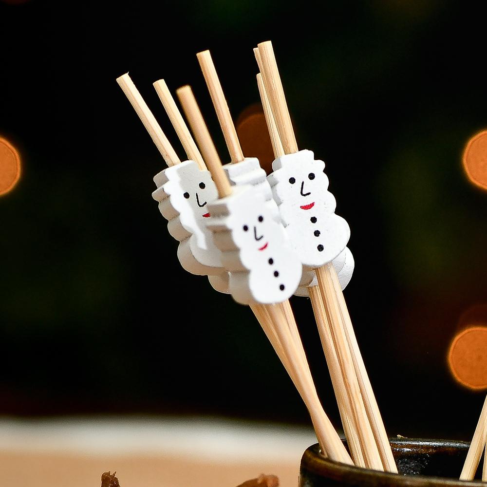 4.75 inch Snowman Toothpick - Pick On Us, LLC