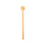 5.9 inch Ultra Fancy Swirl Bamboo Coffee Stirrers - Pick On Us, LLC