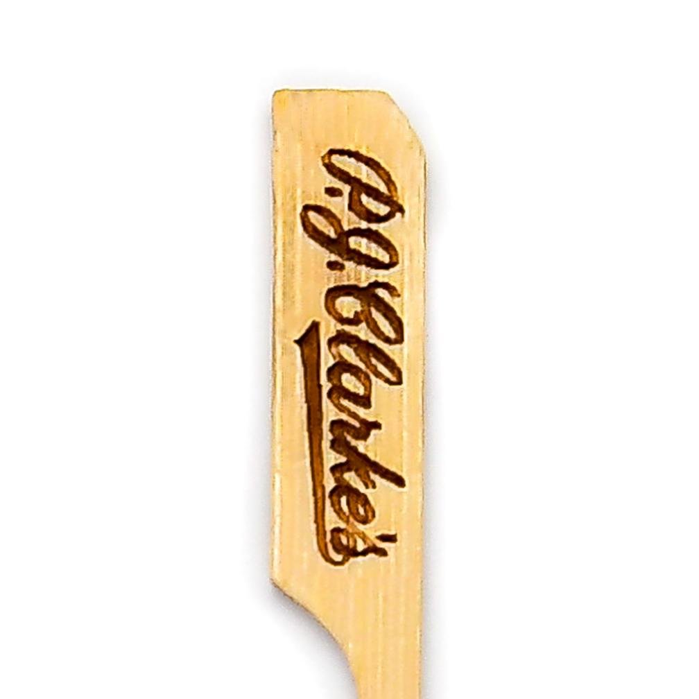 6 Inch Bulk Custom Skewers - Boat Oar Picks - Pick On Us, LLC