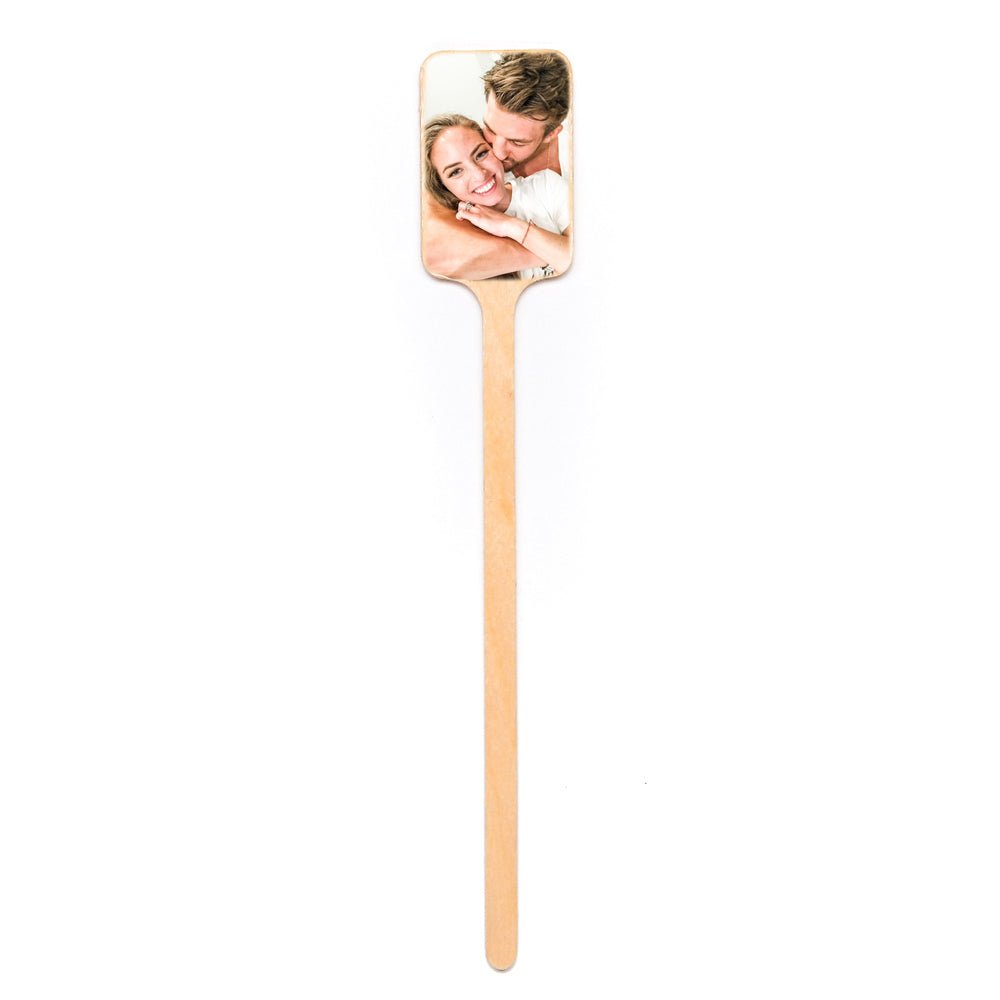 6.25 inch Custom Skewers - Rectangle Top - Color Printing - Pick On Us, LLC