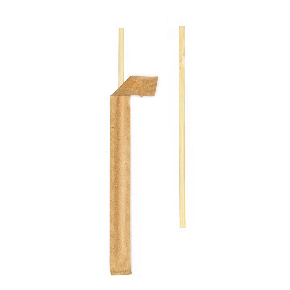 7 inch Bamboo Coffee Stirrer – Kraft Wrapped - Pick On Us, LLC