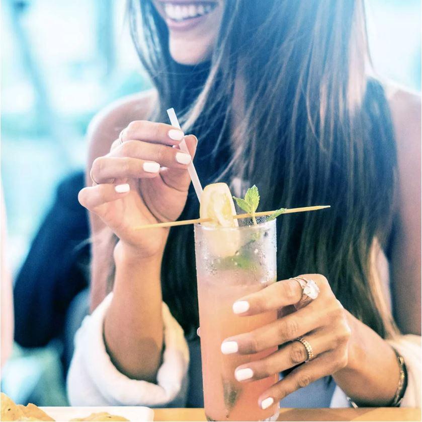 Aircarbon straws - Biodegradable Regenerative Foodware - 5.30 Inch - Pick On Us, LLC
