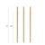 Bamboo Grooved Toothpicks - 3.5 inch - Pick On Us, LLC
