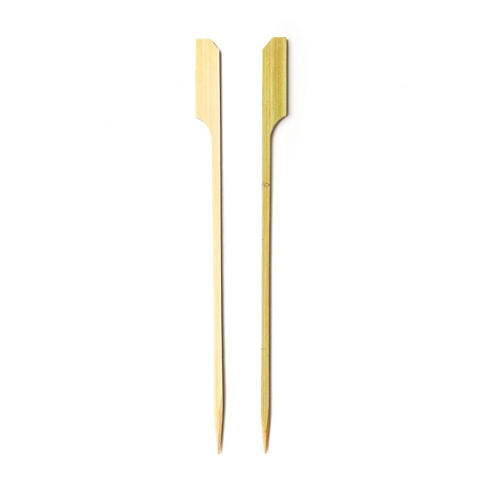Bamboo Paddle Skewers - Boat Oar Picks - 4.75 Inch - Pick On Us, LLC
