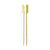 Bamboo Paddle Skewers - Boat Oar Picks - 7 Inch - Pick On Us, LLC