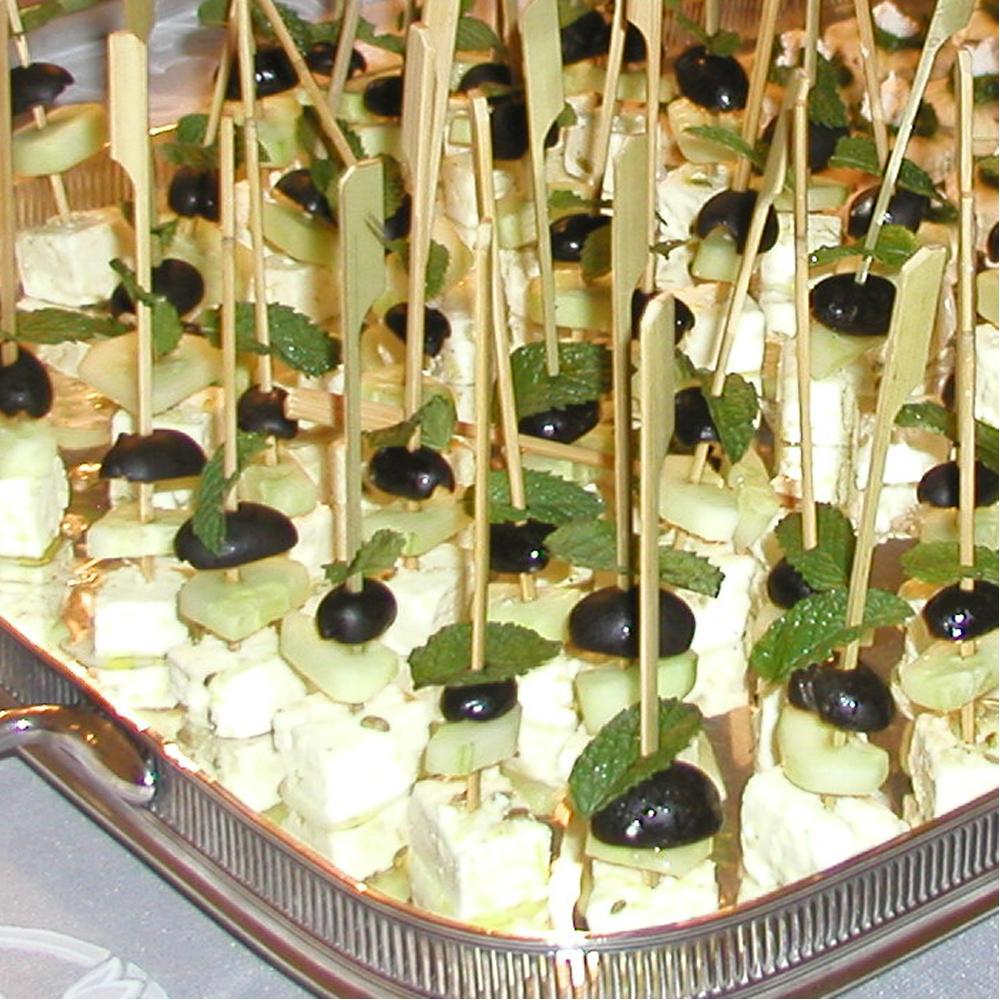 Bamboo Paddle Skewers - Boat Oar Picks - 7 Inch - tapered point - Pick On Us, LLC