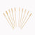 Bamboo Paddle Skewers - Boat Oar Picks - 9.5 Inch - Pick On Us, LLC