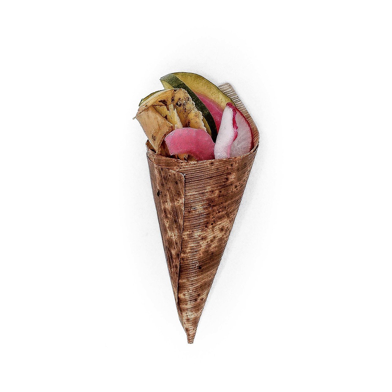 Bamboo Tasting Cones - 3.25 Inch - Pick On Us, LLC