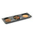 Black Bamboo Mini trio appetizer serving trays - 7 x 2.25 - Pick On Us, LLC