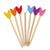 Colorful Bamboo Tulip Picks - 3.5 inch - Pick On Us, LLC