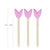 Colorful Bamboo Tulip Picks - 3.5 inch - Pick On Us, LLC