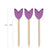 Colorful Bamboo Tulip Picks - 3.5 inch - Pick On Us, LLC