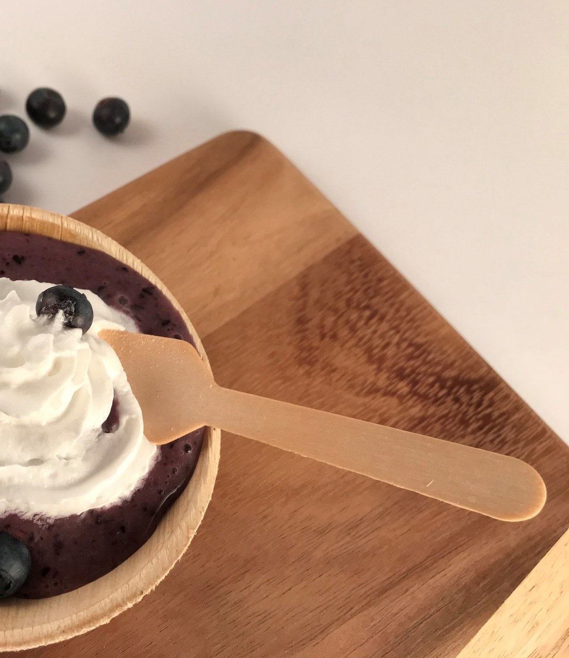 Custom Wood Tasting Spatulas - 4 inch - Pick On Us, LLC