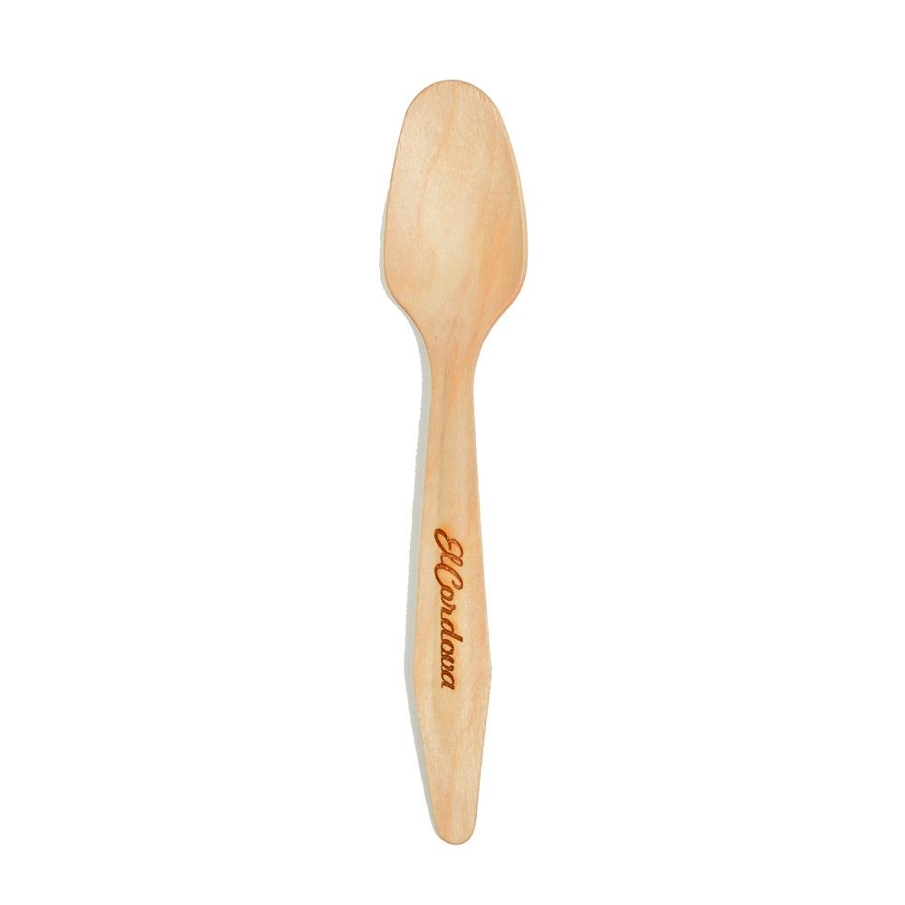 Custom Wooden Spoons - 6 Inch - Pick On Us, LLC