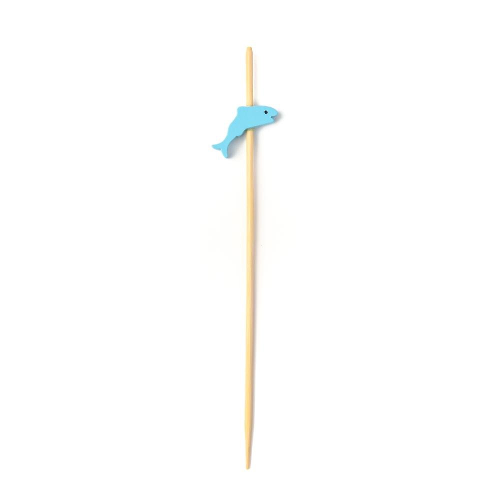 Dolphin Drink Stirrers/Picks - 4.75 inch - Pick On Us, LLC