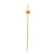 Gold Ball Bamboo Skewers - 6 Inch - Pick On Us, LLC