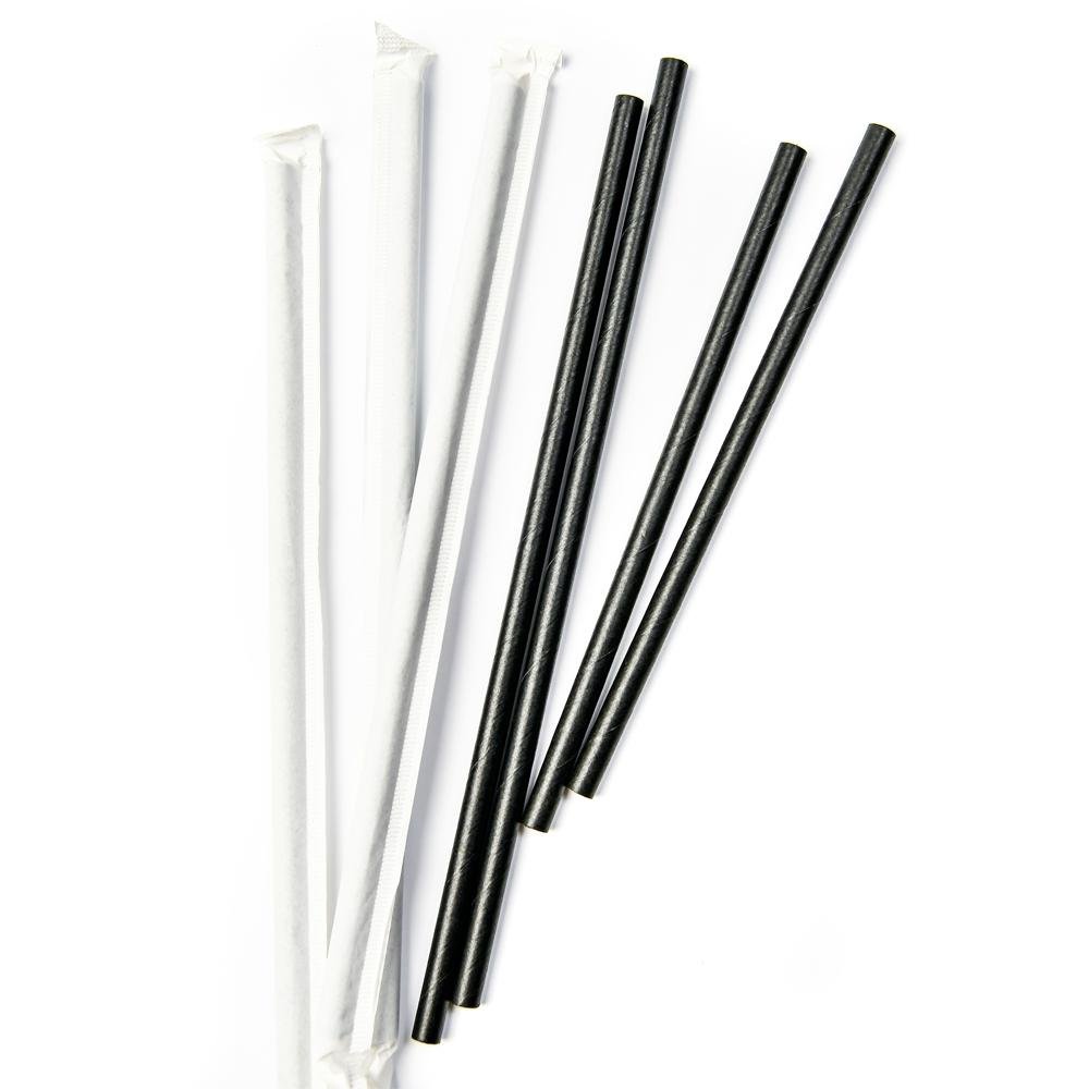 Wrapped Paper Straws  Wrapped Cocktail Straws – Pick On Us, LLC