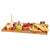 Large Bamboo Charcuterie Boards - 20"x8.5" - 10 Pieces - Pick On Us, LLC