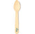 Mini Custom Tasting Spoon - 4 inch - Pick On Us, LLC
